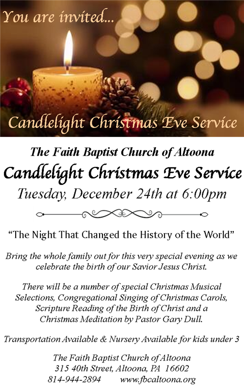 Christmas Eve Service 2024